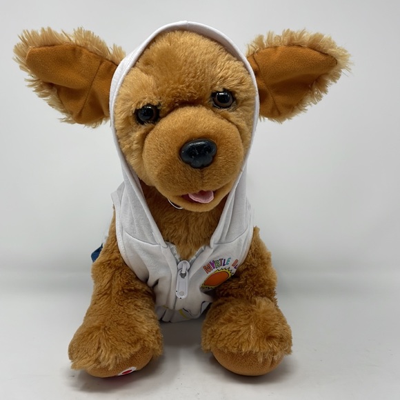 Build-A-Bear Other - Build-A-Bear Barking Dog in Blue Jean Skirt and Myrtle Beach Hoodie